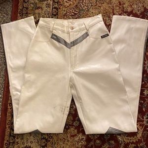 vintage rockies vinyl pants 🩷